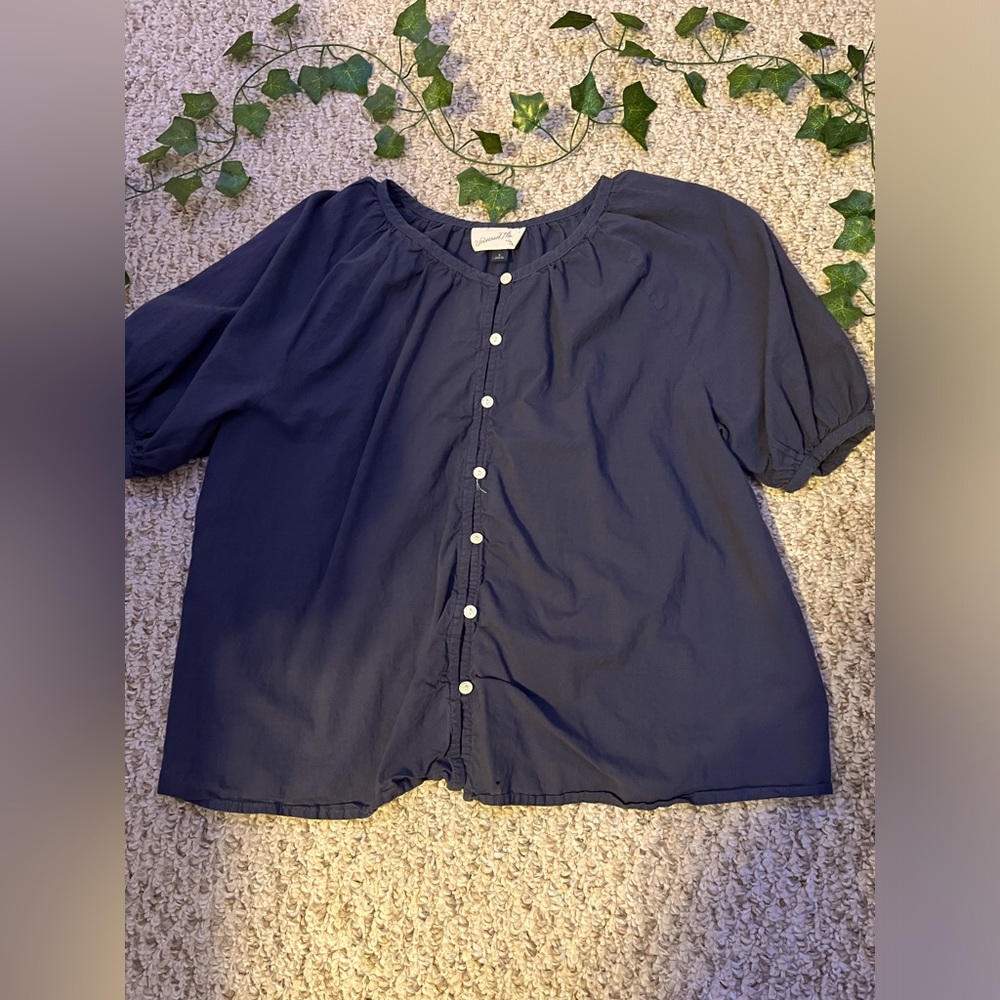 Blue Blouse Size S